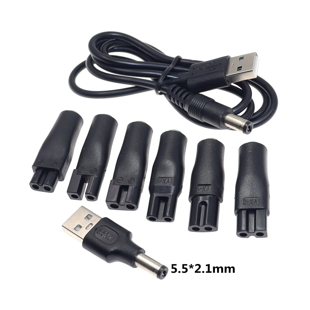 Men'S Grooming Haircut - 8PCS Replacement Power Cord 5V Charger