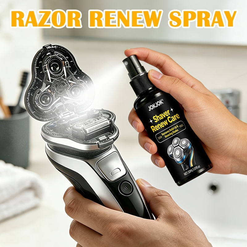 Men'S Grooming Haircut - Electric Shaver Renew Care Spray 30ML