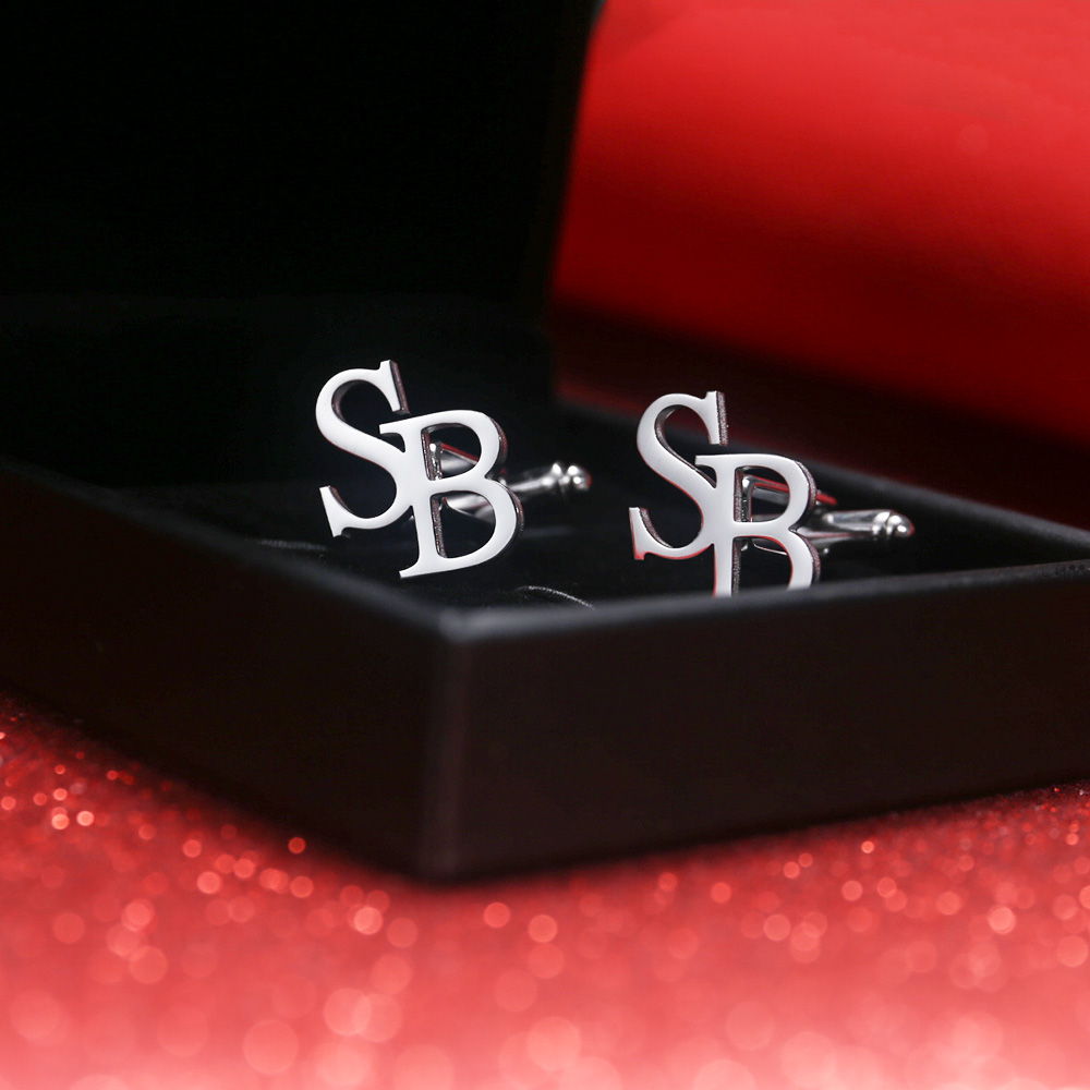 Tangula Custom Initials Cuffli - огляд і ціна Men'S Grooming Boxes