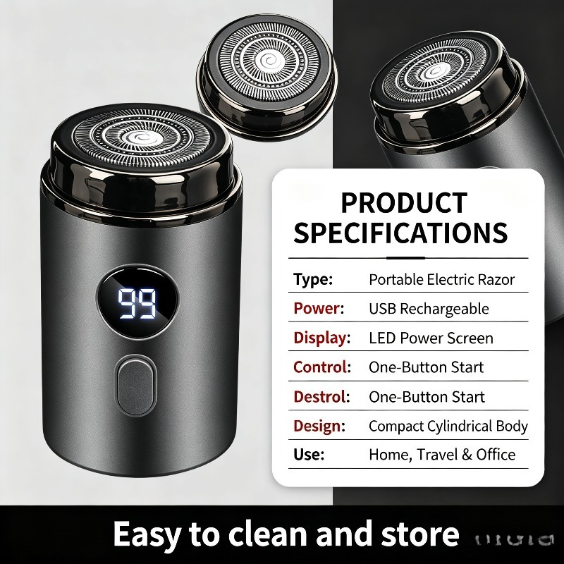 Rechargeable Waterproof Electr - огляд і ціна Men'S Grooming Boxes