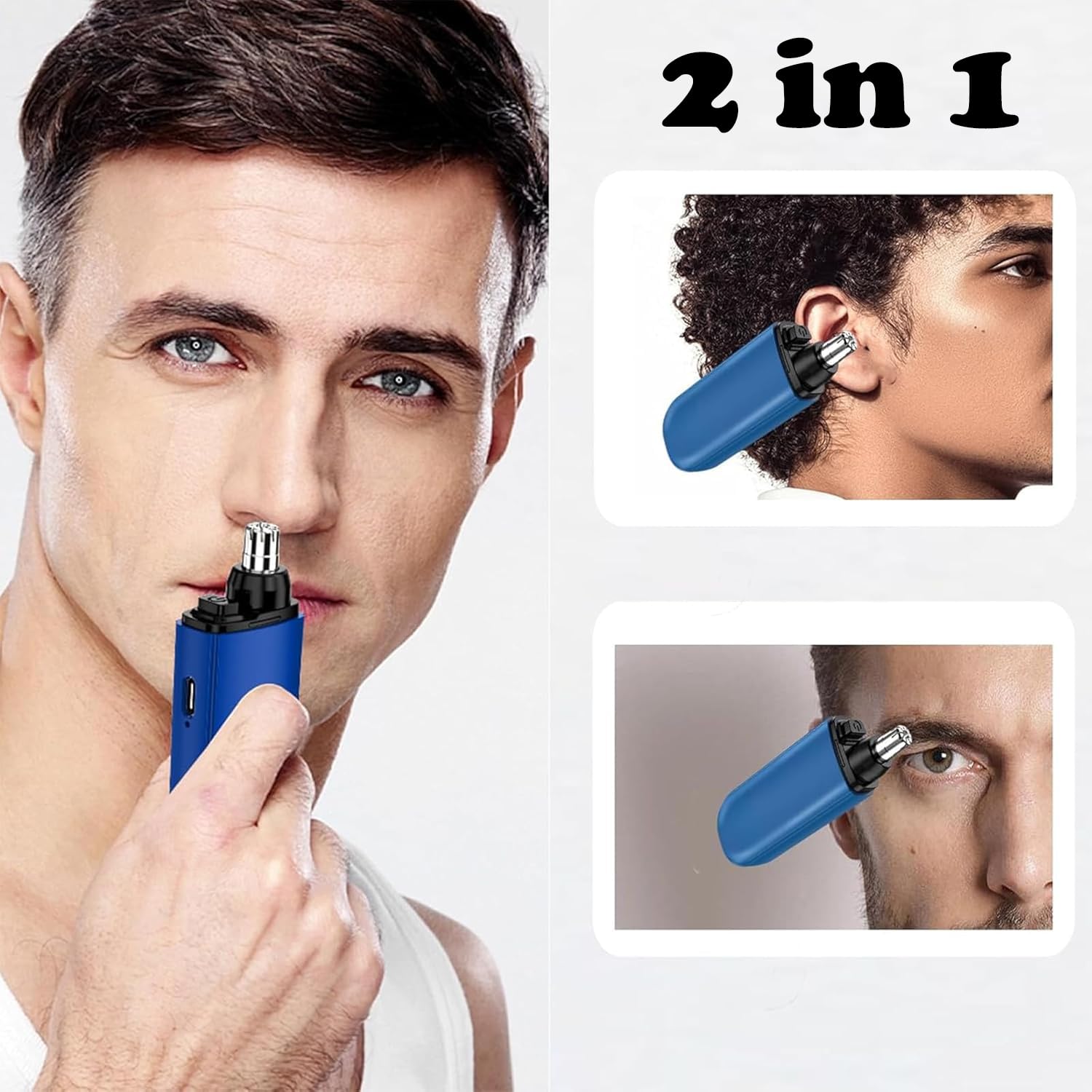 Nose Ear Hair Trimmer USB Rech - огляд і ціна Men'S Grooming Haircut