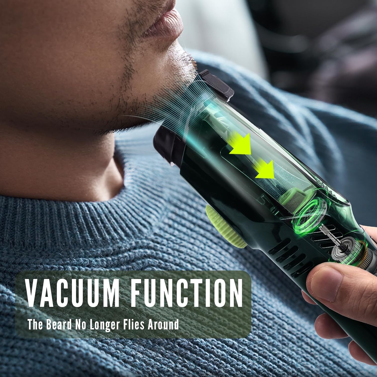 Cordless Men Beard Trimmer Rec - огляд і ціна Men'S Grooming Vacuum