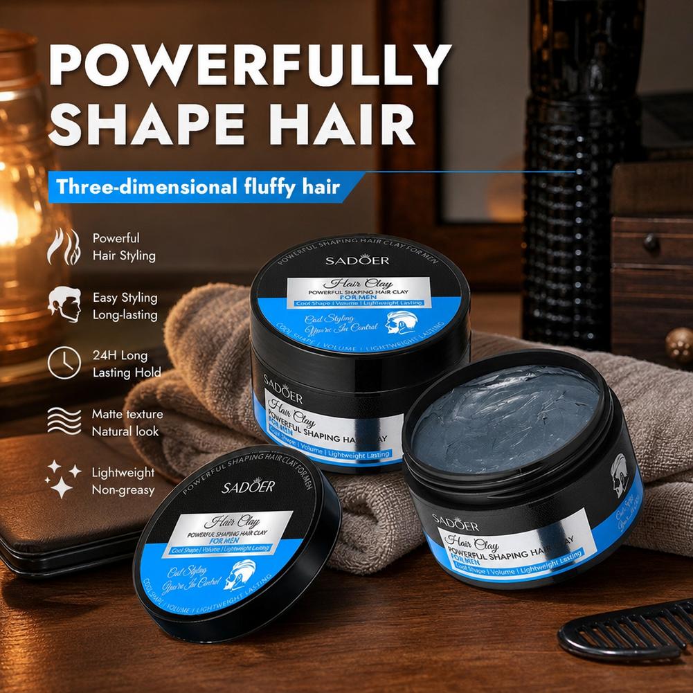Matte Hair Styling Clay Strong - огляд і ціна Men'S Grooming Haircut