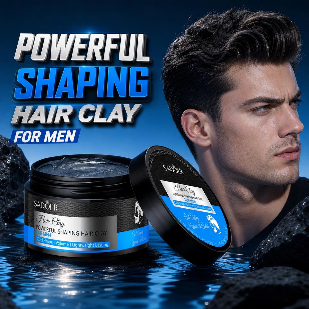 Men's Hair Styling Clay Strong - огляд і ціна Men'S Grooming Haircut