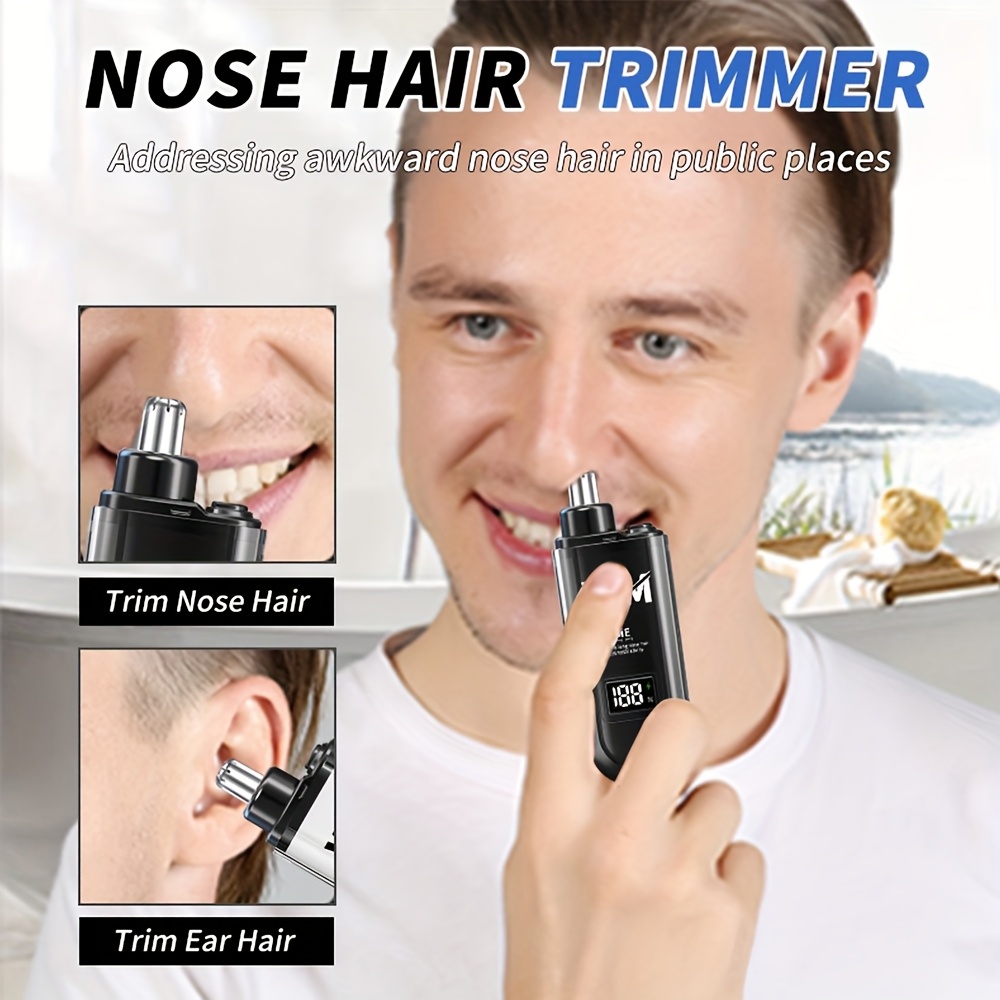 Portable Mini Nose Hair Trimme - огляд і ціна Men'S Grooming Haircut
