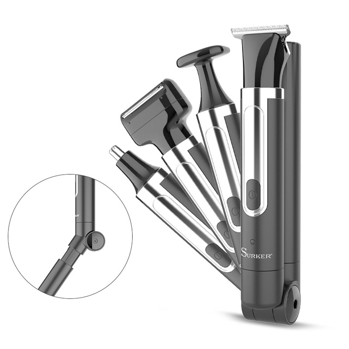 Surker 4-in-1 Shaver for Men G - огляд і ціна Men Grooming Full Body